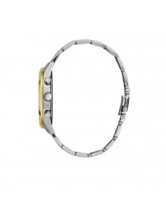 Reloj Guess W1070L8 de la colección Solar, en acero plateado y dorado. Cuarzo, Calendario, WR50 2