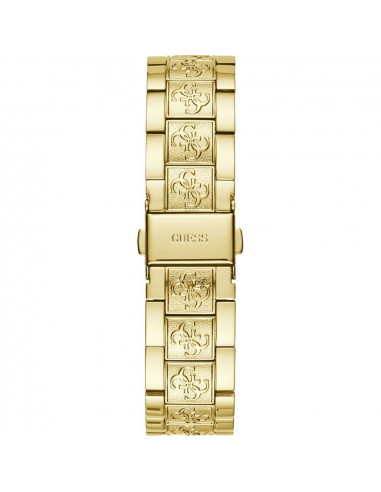 Reloj Guess Anna W1280L2 de mujer en acero dorado con circonitas vista trasera