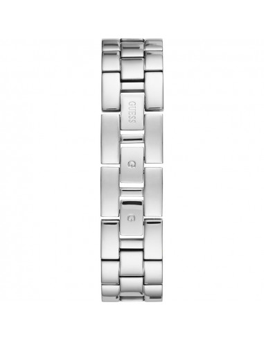 Reloj Guess Aurora W1288L1 de mujer en acero plateado. Vista cierre