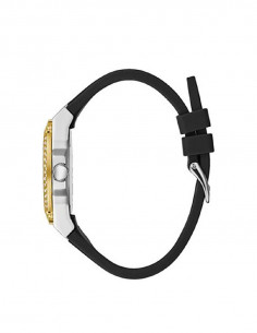 Reloj Guess Zena W1291L1 de mujer en acero bicolor plateado dorado 2