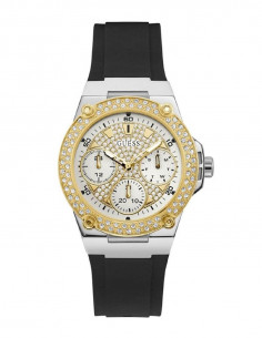 Reloj Guess Zena W1291L1 de mujer en acero bicolor plateado dorado
