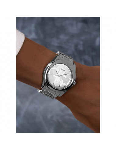 Guess G Twist plateado