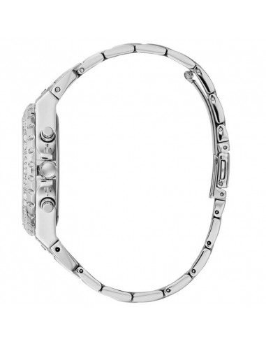 Guess Aphrodite GW0037L1 en plateado vista lateral
