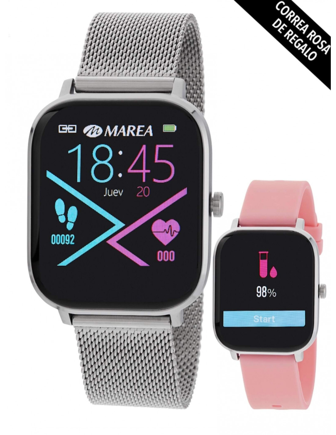 Reloj Marea Smartwatch chico Habla por Bluetooth