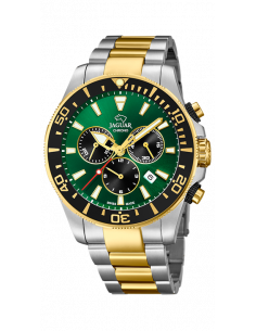 Reloj Jaguar J862/3 Executive plateado, dorado y verde - Ses Nines