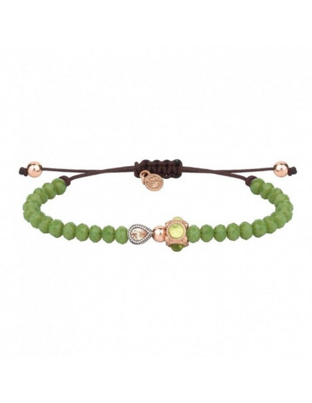 Pulsera de plata Sunfield PU061545 perídoto y circonitas - Ses Nines