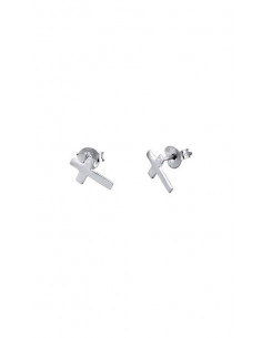 Pendientes cruz de plata Lotus LP1223-4/2 - Joyería Ses Nines