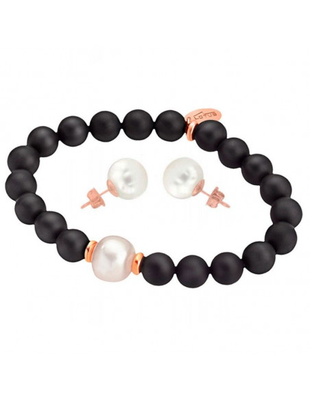 Conjunto pulsera y pendientes plata perlas Lotus LP1234-2/1 -Ses Nines