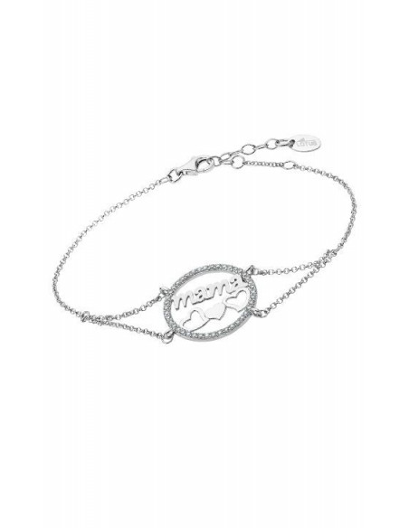 Pulsera de plata mamá y tres corazones Lotus LP1809-2/1 - Ses Nines