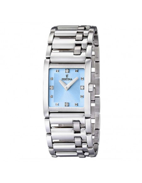 Reloj de mujer cuadrado Festina F16550/5 con dial azul - Ses Nines