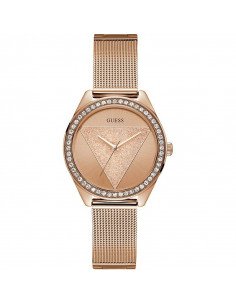 Reloj Guess Tri Glitz W1142L4 en color oro rosa, con cristales Swarovski®